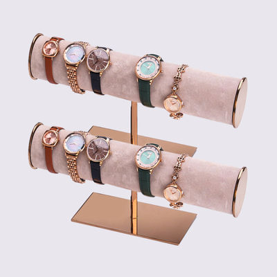 購入破裂音の表示贅沢な店T棒ブレスレットの宝石類のホールダーの腕時計ポイント