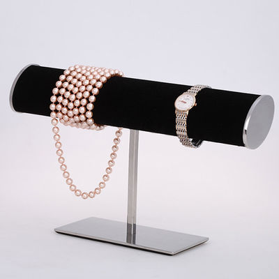 購入破裂音の表示贅沢な店T棒ブレスレットの宝石類のホールダーの腕時計ポイント