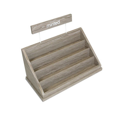 品質  POS Jewelry Wooden Display Stand Wooden Countertop Display Organizer Boutique 工場