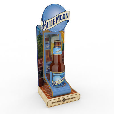 Wallmountのワインの陳列台のスーパーマーケットのための流行のビール瓶のホールダー実用的なGlorifier