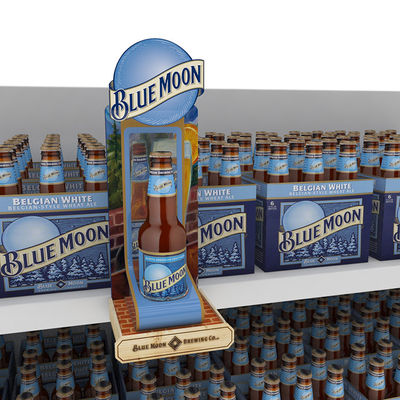 Wallmountのワインの陳列台のスーパーマーケットのための流行のビール瓶のホールダー実用的なGlorifier